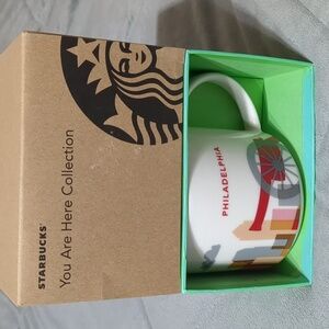 Starbucks Philadelphia You Are Here Collection  New Mug 14oz 2017